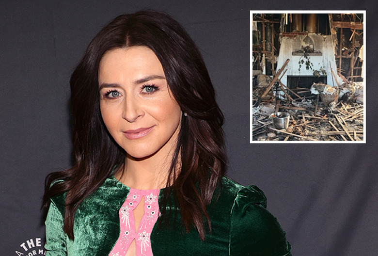 Caterina Scorsone House Fire Greys Anatomy
