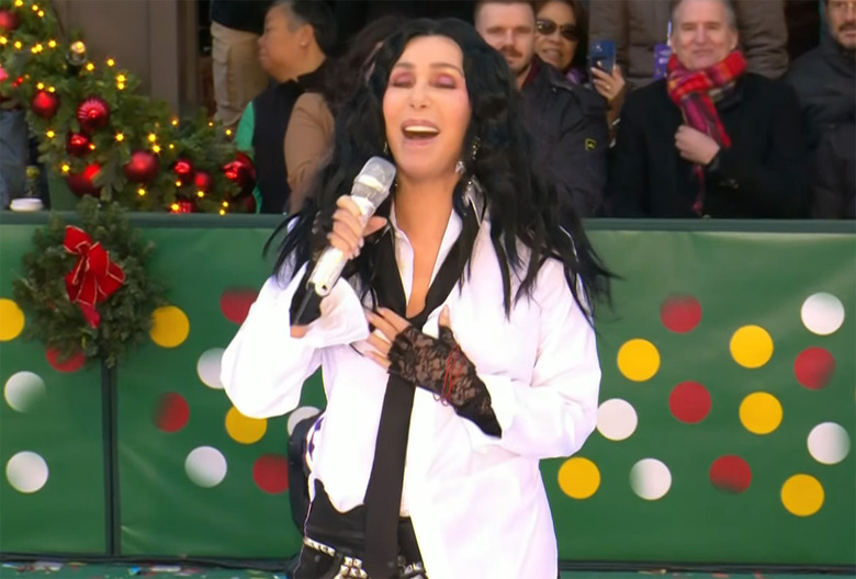 Cher Macy's Thanksgiving Parade Performance Video