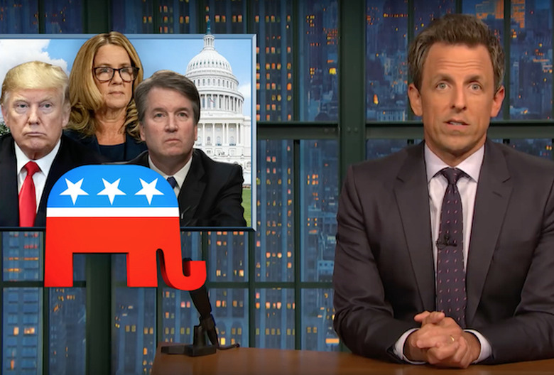 christine blasey ford seth reaction