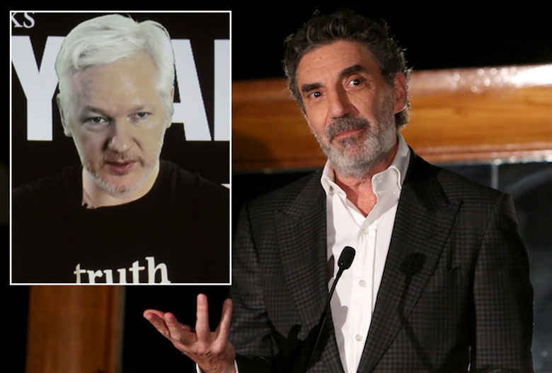 Chuck Lorre Jullian Assange