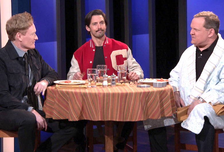 conan milo ventimiglia this is us parody video