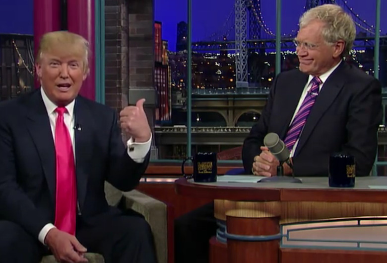 Letterman and Trump