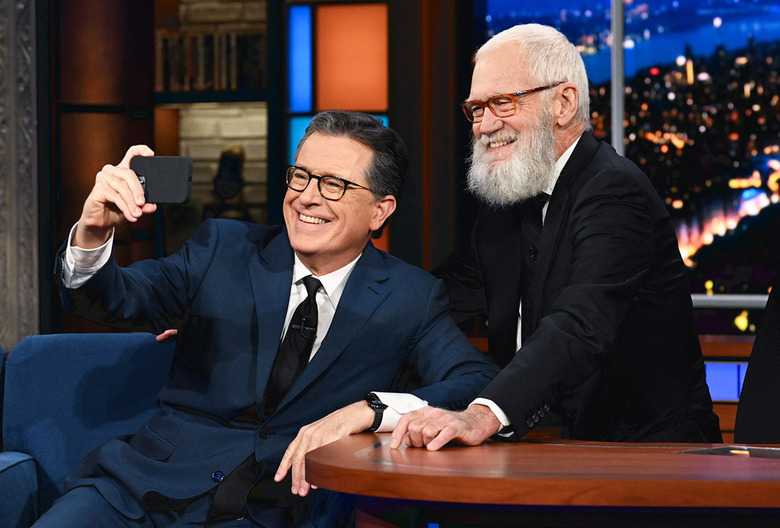 David Letterman Late Show Stephen Colbert Video