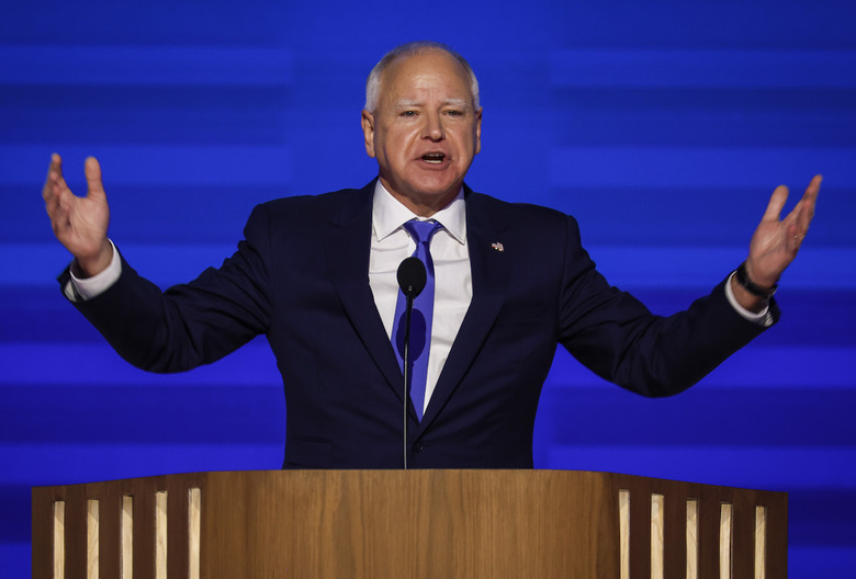 Minnesota Gov. Tim Walz at 2024 Democratic National Convention
