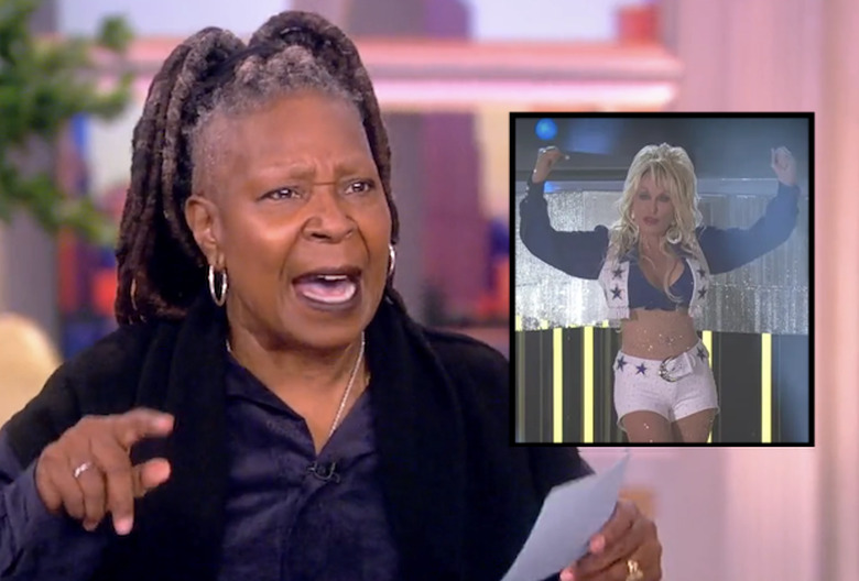 Dolly Parton Cowboys Halftime Critics