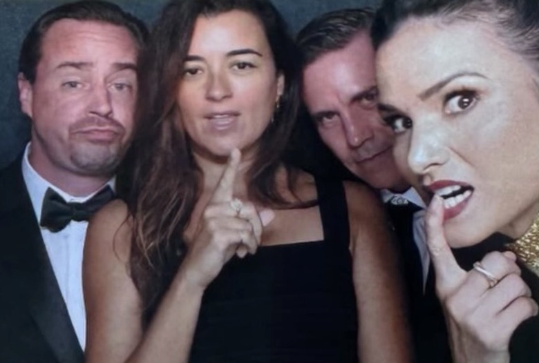 NCIS JAG Stars Bellisario Party