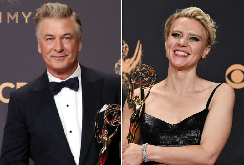 Emmys SNL Supporting Comedy Category Alec Baldwin Kate McKinnon