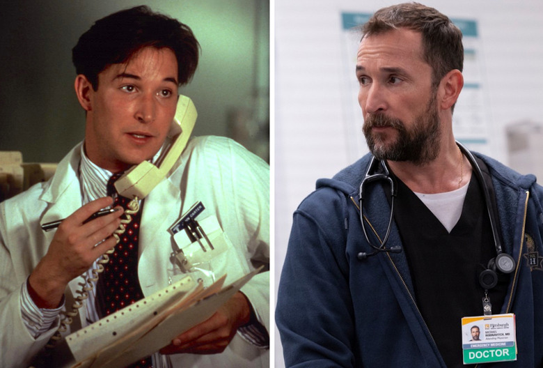 Noah Wyle in 'ER' and 'The Pitt'