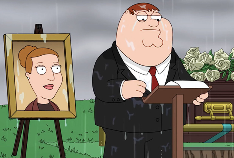 Family Guy Carrie Fisher Eulogy