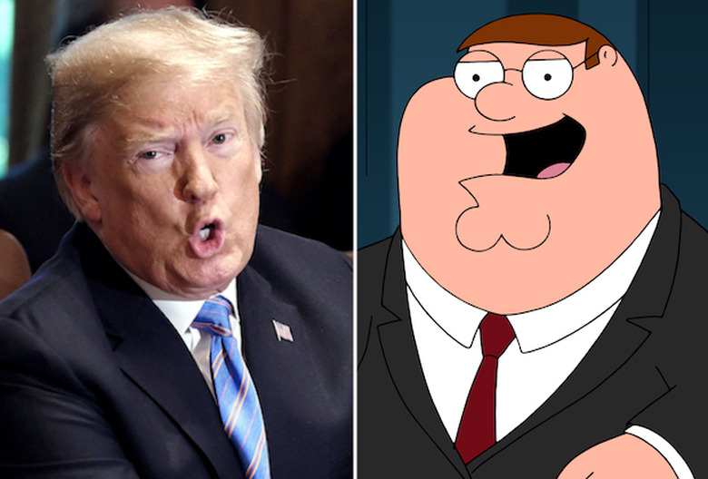 donald trump family guy season 17