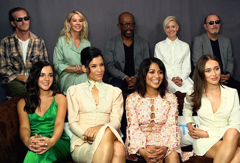 fear the walking dead season 5b cast video preview alicia live die