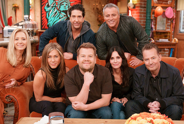 James Corden, Cast of 'Friends' in Central Perk