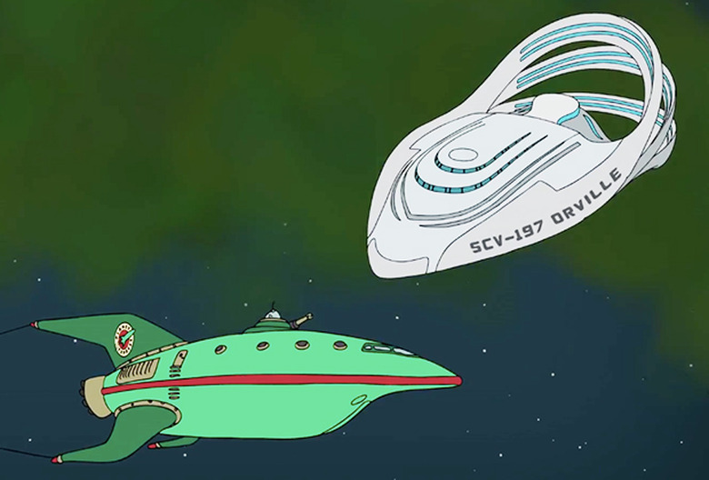 Futurama Orville Crossover
