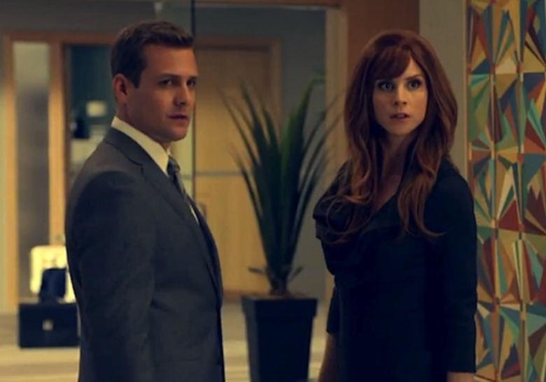 Suits Harvey Donna Flashback