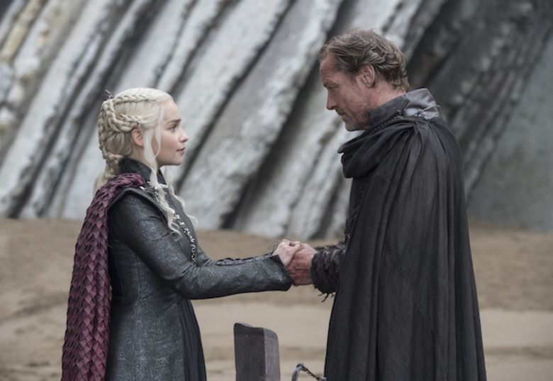 Game of Thrones Daenerys Jorah Moments Photos