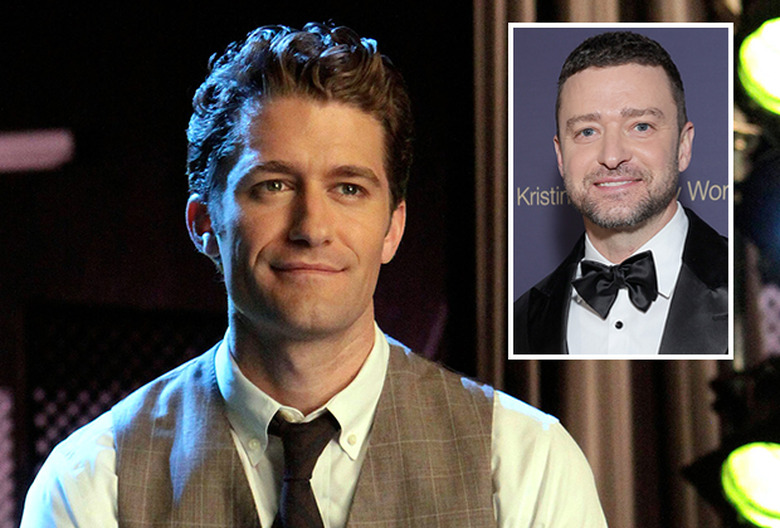 Glee Justin Timberlake Mr Schuester