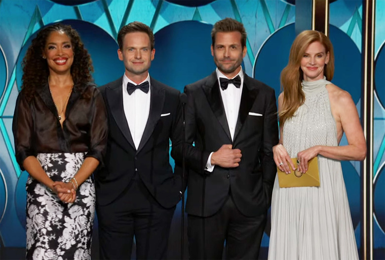 Suits Reunion Golden Globes Video