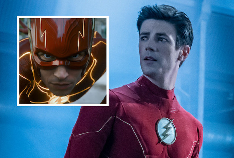 Flash Movie Grant Gustin Reaction