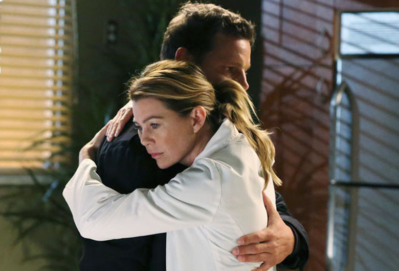 Alex and Meredith on Grey's Anatomy