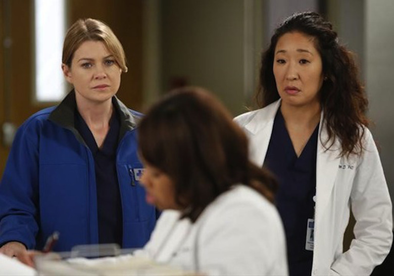 ELLEN POMPEO, CHANDRA WILSON, SANDRA OH