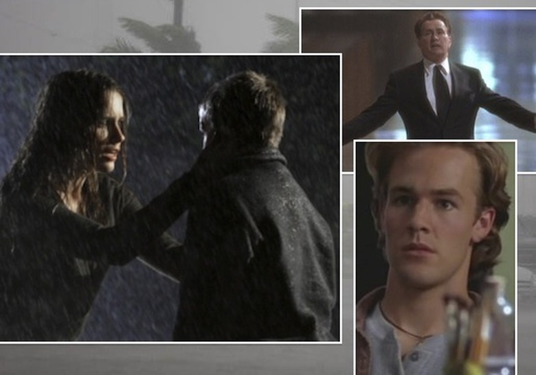 Strong winds caused by Hurricane Dolly strike palm trees and cars in Matamoros