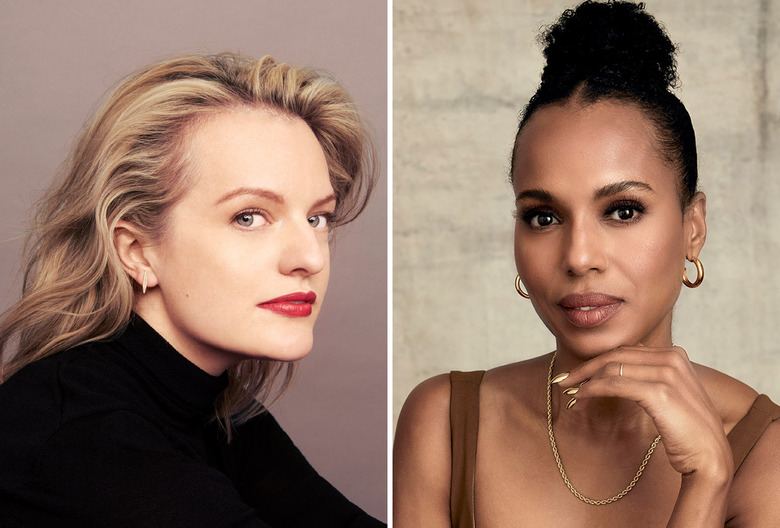 Elisabeth Moss and Kerry Washington in 'Imperfect Women'
