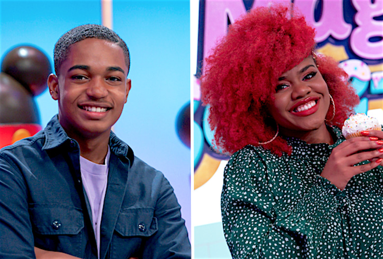 Disney Magic Bake-Off Issac Ryan Brown and Dara Renee
