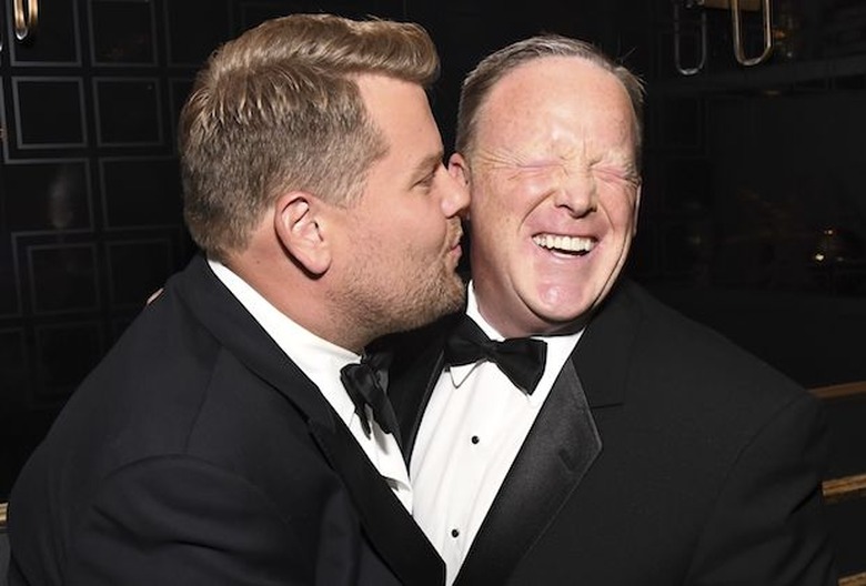 James Corden Sean Spicer
