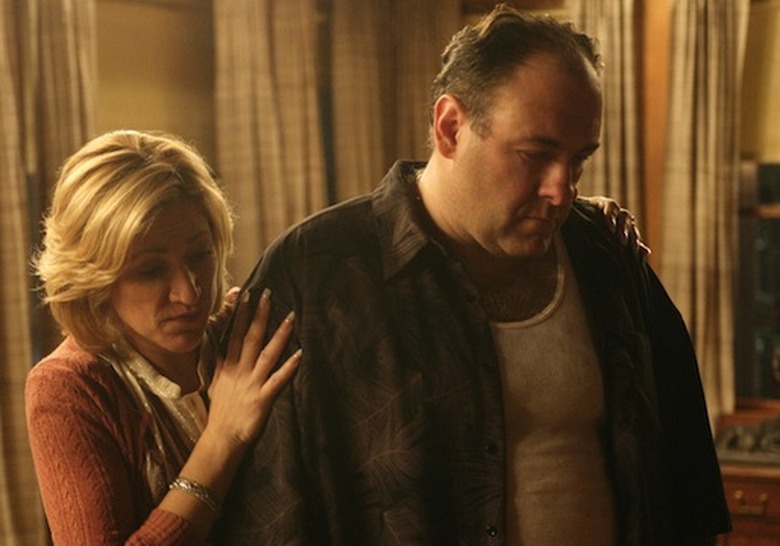 Edie Falco, James Gandolfini