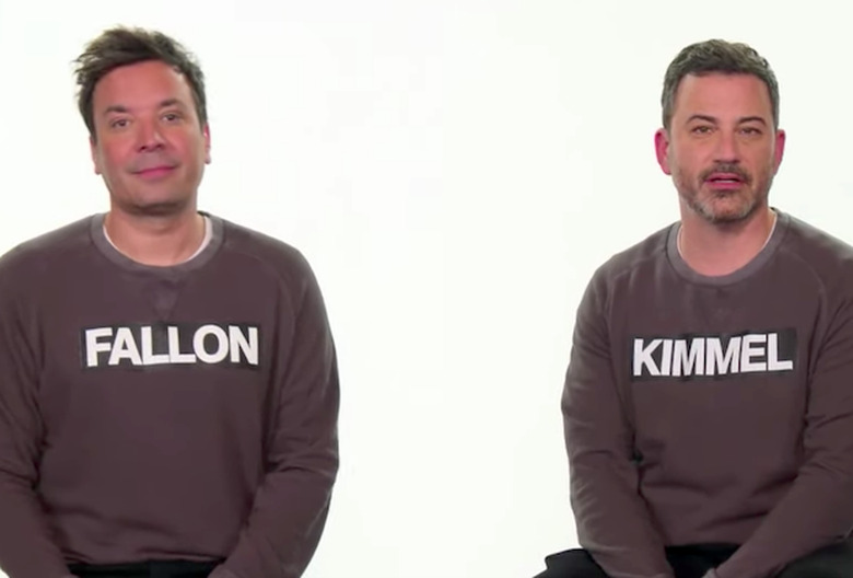 Jimmy Kimmel & Jimmy Fallon Finally Clear Up Who Is Who