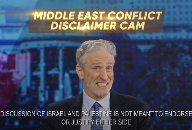 Jon Stewart Israel-Palestine 'Daily Show' Video
