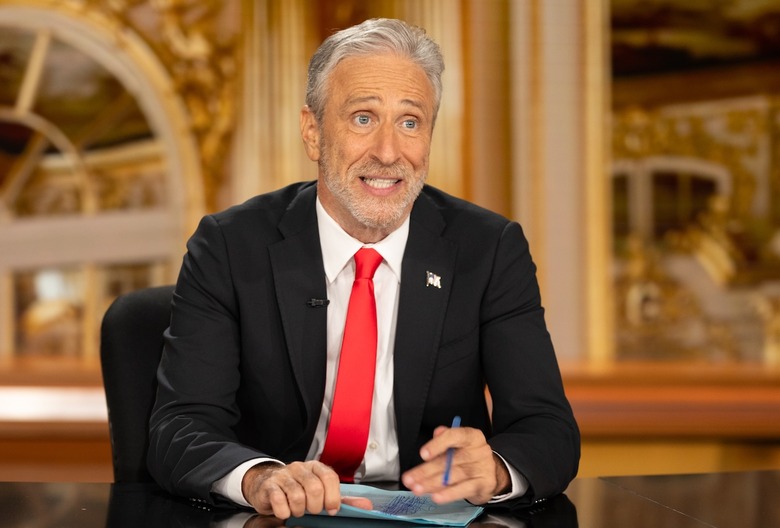 Jon Stewart Reacts To Jimmy Kimmel Suspension On The Daily Show Watch Video