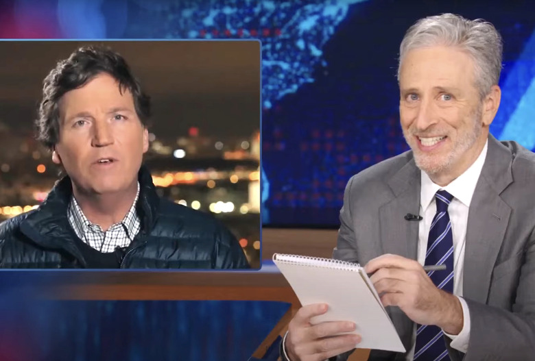 'The Daily Show With Jon Stewart' Reacts to Tucker Carlson in Russia, Vladimir Putin Interview
