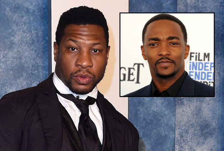 Anthony Mackie weighs in on Jonathan Majors assault allegation