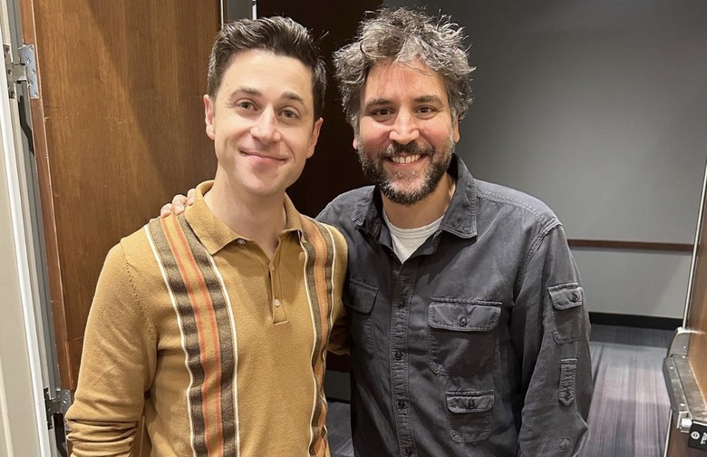 Josh Radnor and  David Henrie How I met Your Mother