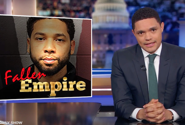 Jussie Smollett Trevor Noah Daily Show Video