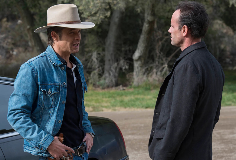 Justified Timothy Olyphant Walton Goggins