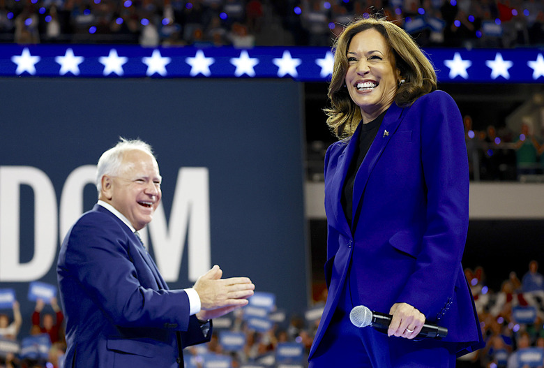 Kamala Harris CNN Interview Tim Walz