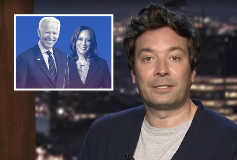 Kamala Harris Is Joe Biden's VP Pick - Jimmy Fallon Monologue