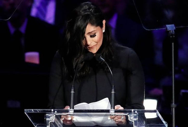 Vanessa Bryant Kobe Farewell Speech
