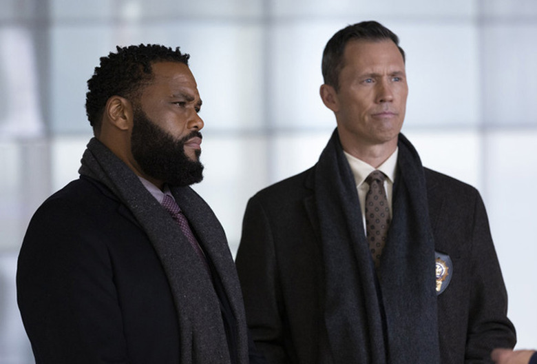 Anthony Anderson and Jeffrey Donovan in Law & Order