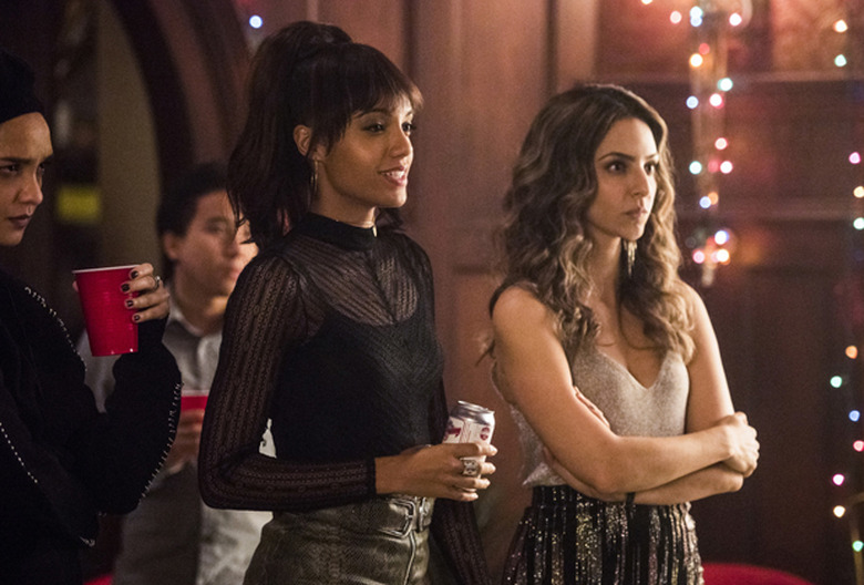 Maisie Richardson-Sellers and Tala Ashe in DC's Legends of Tomorrow