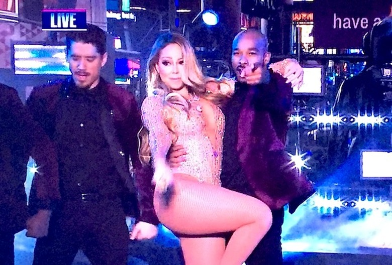 Mariah Carey New Year's Eve Blooper