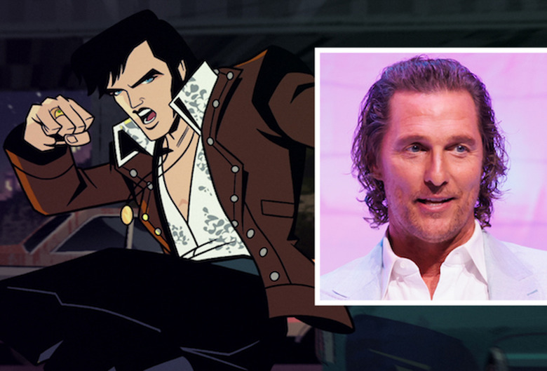 Agent Elvis. Matthew McConaughey