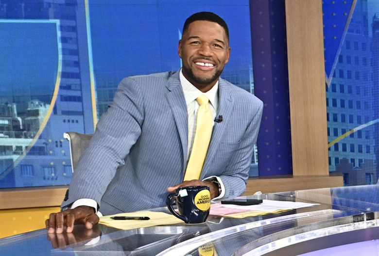 Michael Strahan on Good Morning America