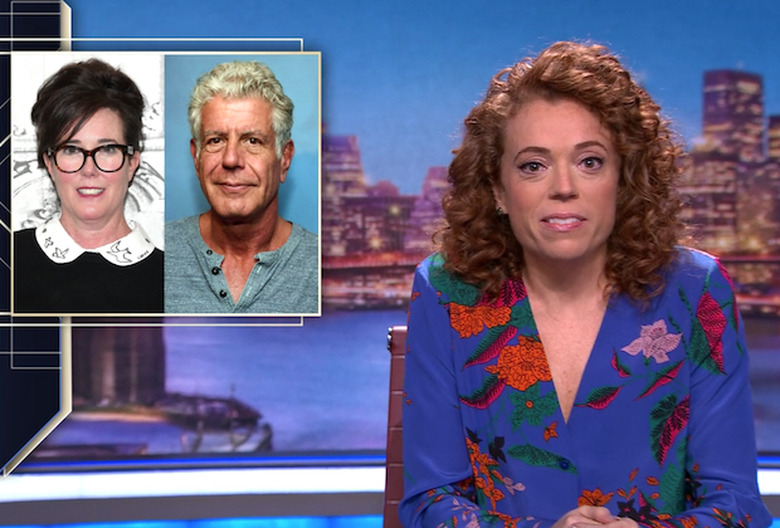 michelle wolf kate spade anthony bourdain depression segment
