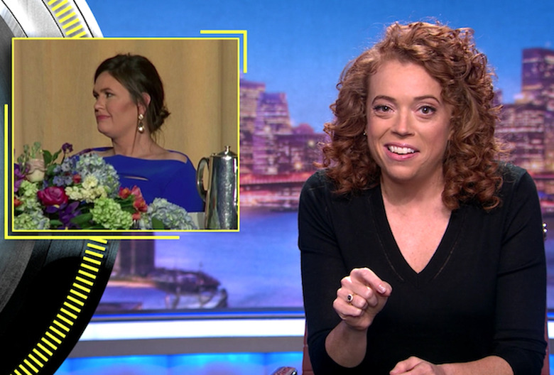 michelle wolf the break premiere sarah huckabee sanders