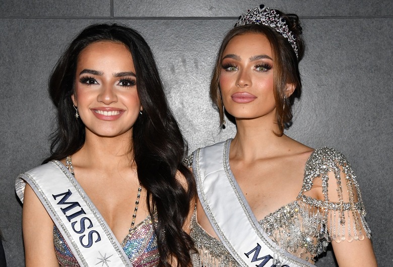 Miss Teen USA UmaSofia Srivastava and Miss USA Noelia Voigt 