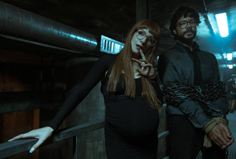 Money Heist, Sierra and the Professor