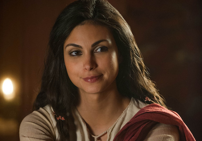 Morena Baccarin Red Tent